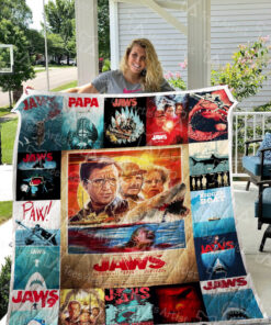 Buy Jaws Quilt Blanket & Quilt Bedding Set 0385