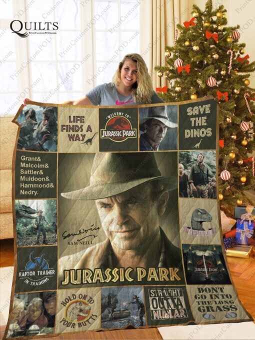 Buy Jurassic Park Quilt Blanket & Quilt Bedding Set Ver 1