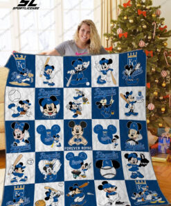 Buy Kansas City Royals Disney Quilt Blanket & Quilt Bedding Set