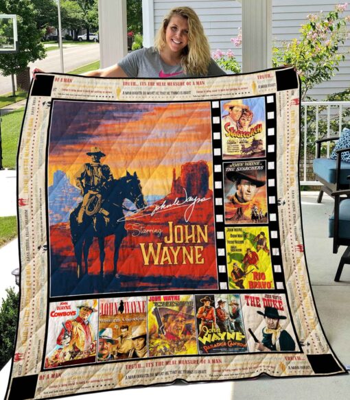 Buy John Wayne Hot Quilt Blanket & Quilt Bedding Set