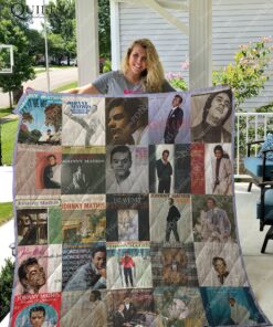 Buy Johnny Mathis Albums Quilt Blanket & Quilt Bedding Set For Fans Ver 25