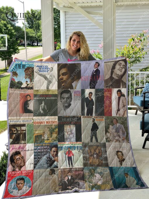 Buy Johnny Mathis Albums Quilt Blanket & Quilt Bedding Set For Fans Ver 25