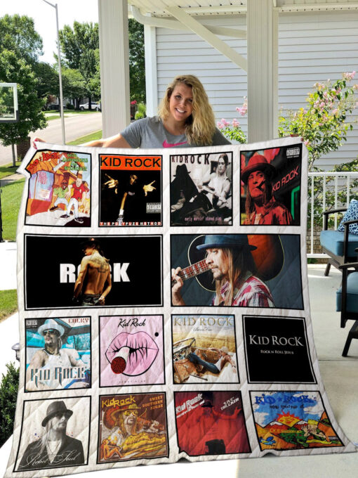 Buy Kid Rock Quilt Blanket & Quilt Bedding Set - Meteew