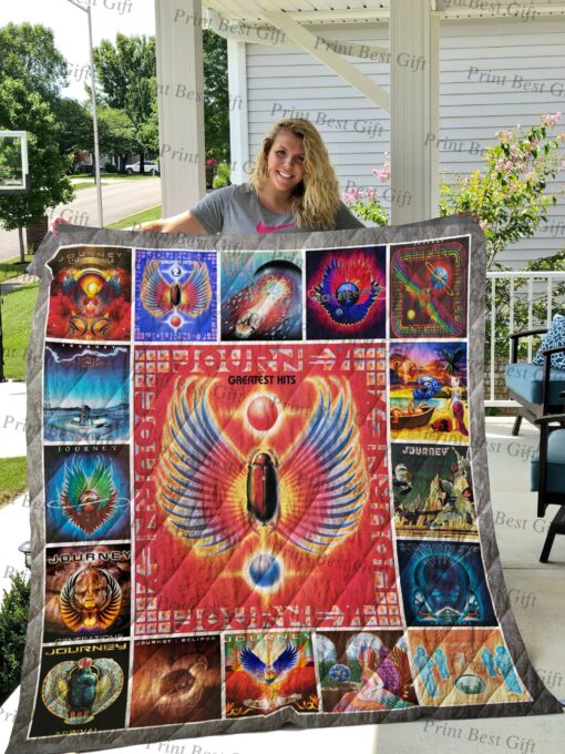 Buy Journey Albums Cover Poster Quilt Blanket & Quilt Bedding Set Ver 2