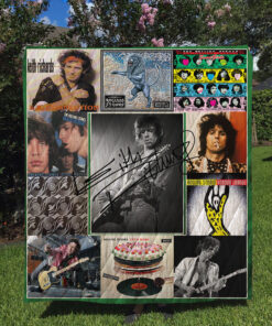 Buy Keith Richards Albums Quilt Blanket & Quilt Bedding Set