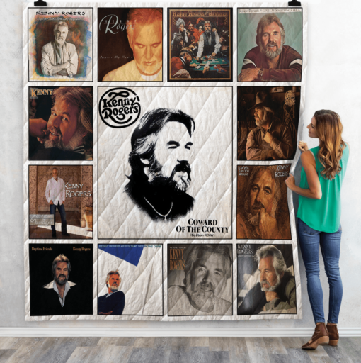 Buy Kenny Rogers Albums Quilt Blanket & Quilt Bedding Set