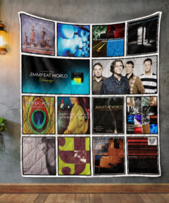 Buy Jimmy Eat World Album Covers Quilt Blanket & Quilt Bedding Set