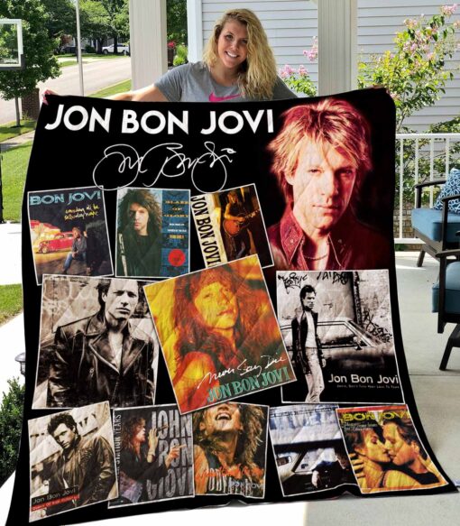 Buy Jon Bon Jovi New Quilt Blanket & Quilt Bedding Set