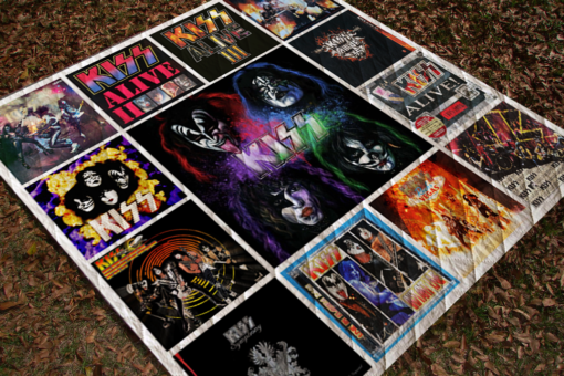 Buy Kiss Live Albums Quilt Blanket & Quilt Bedding Set