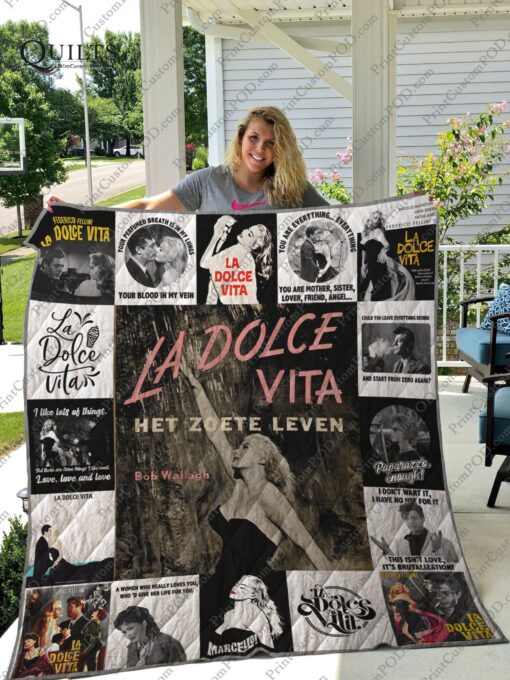 Buy La Dolce Vita Quilt Blanket & Quilt Bedding Set For Fans Ver 17