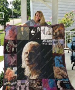 Buy Johnny Winter  Albums Quilt Blanket & Quilt Bedding Set For Fans Ver 17