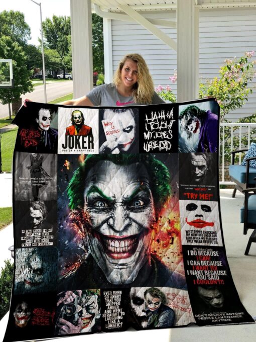 Buy Joker Quilt Blanket & Quilt Bedding Set - Meteew