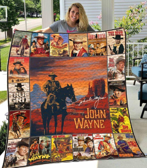 Buy John Wayne Ver 3 All Season Plus Size Quilt Blanket & Quilt Bedding Set