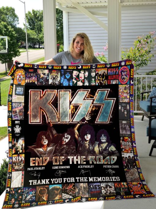 Buy Kiss Band All Season Plus Size Quilt Blanket & Quilt Bedding Set Ver 1