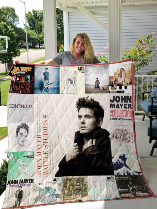 Buy John Mayer Albums Quilt Blanket & Quilt Bedding Set For Fans Ver 17