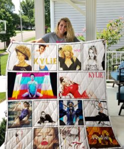 Buy Kylie Minogue Albums Quilt Blanket & Quilt Bedding Set