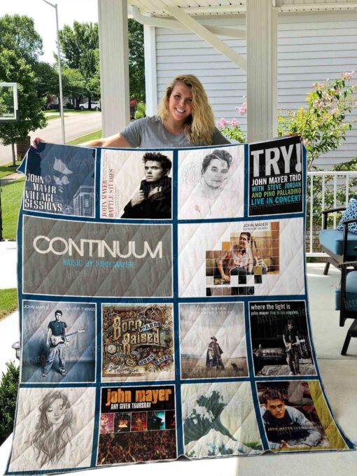 Buy John Mayer Quilt Blanket & Quilt Bedding Set 01