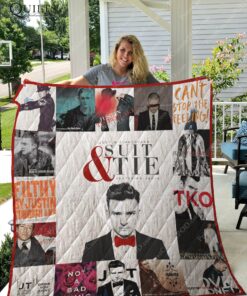 Buy Justin Timberlake Quilt Blanket & Quilt Bedding Set For Fans Ver 17