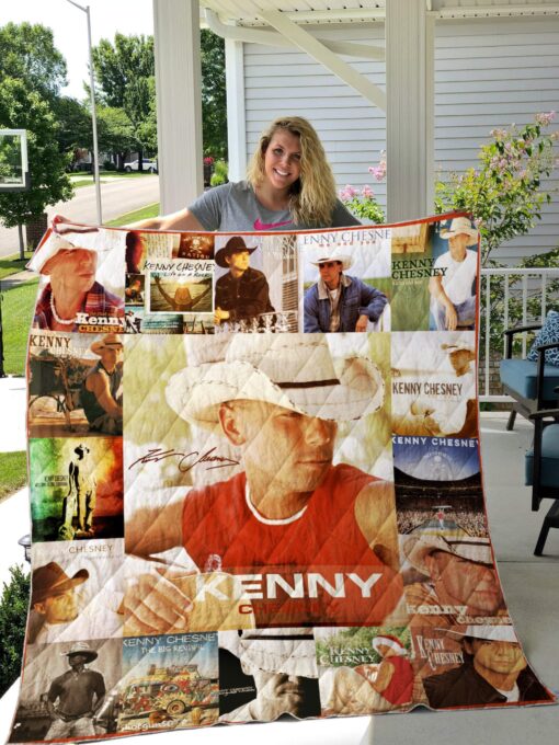 Buy Kenny Chesney Quilt Blanket & Quilt Bedding Set For Fans Ver 17