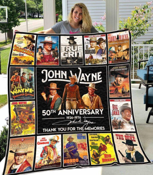 Buy John Wayne Ver 5 Quilt Blanket & Quilt Bedding Set All Season Plus Size Quilt Blanket & Quilt Bedding Set