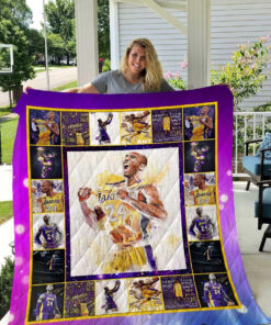 Buy Kobe Bryant Quilt Blanket & Quilt Bedding Set All Season Plus Size Quilt Blanket & Quilt Bedding Set