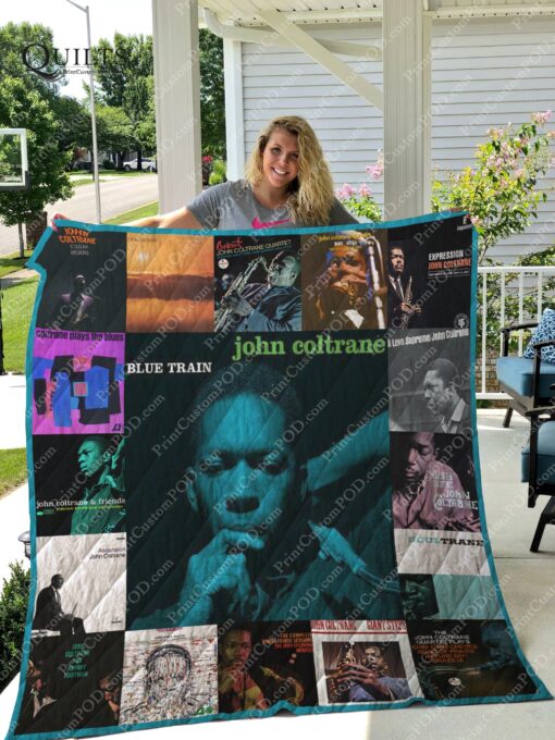 Buy John Coltrane Albums Quilt Blanket & Quilt Bedding Set For Fans Ver 17