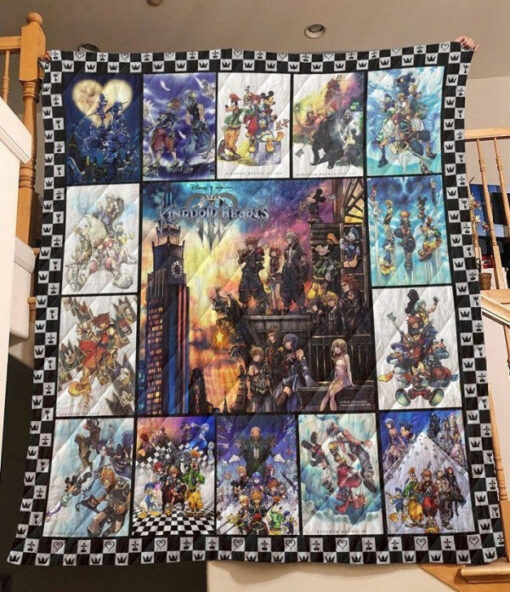 Buy Kingdom Hearts Quilt Blanket & Quilt Bedding Set