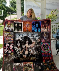 Buy Kiss Albums Cover Poster Quilt Blanket & Quilt Bedding Set