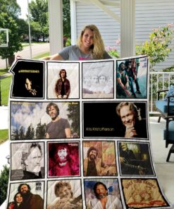 Buy Kris Kristofferson Quilt Blanket & Quilt Bedding Set