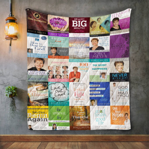 Buy Joyce Meyer Album Covers Quilt Blanket & Quilt Bedding Set