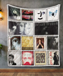 Buy Julian Lennon Album Covers Quilt Blanket & Quilt Bedding Set