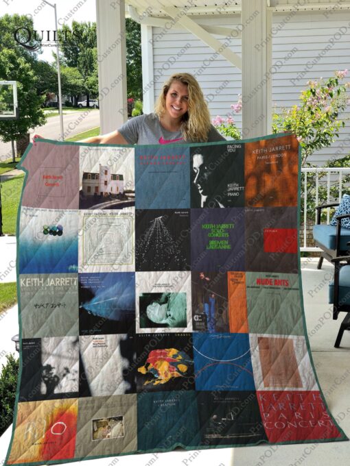 Buy Keith Jarrett Albums Quilt Blanket & Quilt Bedding Set For Fans Ver 25