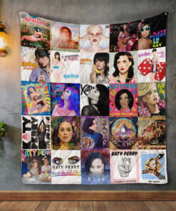 Buy Katy Perry Album Covers Quilt Blanket & Quilt Bedding Set