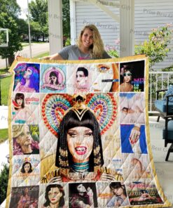 Buy Katy Perry Albums Cover Poster Quilt Blanket & Quilt Bedding Set