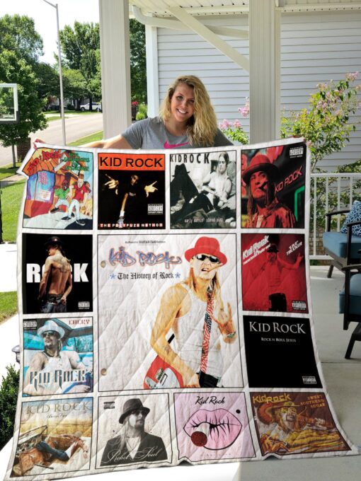 Buy Kid Rock Quilt Blanket & Quilt Bedding Set For Fans New Arrival