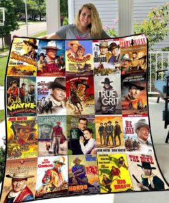 Buy John Wayne Full Movies All Season Plus Size Quilt Blanket & Quilt Bedding Set