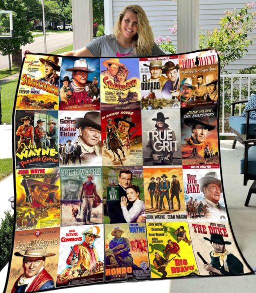 Buy John Wayne Full Movies All Season Plus Size Quilt Blanket & Quilt Bedding Set