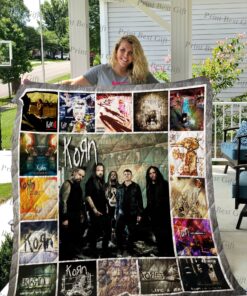 Buy Korn Albums Cover Poster Quilt Blanket & Quilt Bedding Set