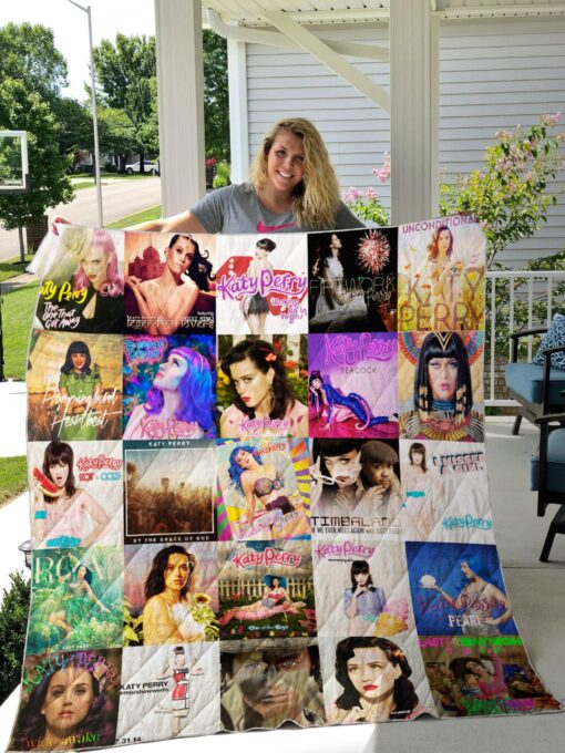 Buy Katy Perry Quilt Blanket & Quilt Bedding Set For Fans Ver 25