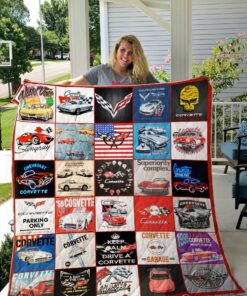 Buy Keep Calm And Drive A Corvette Quilt Blanket & Quilt Bedding Set Great Customized Blanket Gifts For Birthday Christmas Thanksgiving