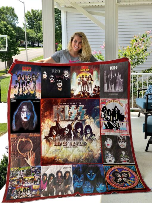 Buy Kiss End Of The Road World Tour Quilt Blanket & Quilt Bedding Set