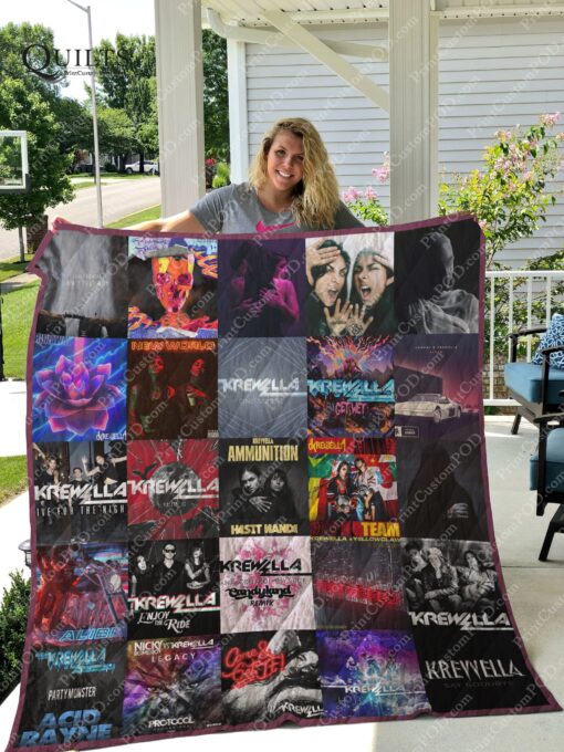 Buy Krewella Albums Quilt Blanket & Quilt Bedding Set For Fans Ver 25