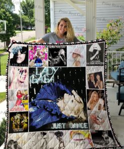 Buy Lady Gaga Albums Cover Poster Quilt Blanket & Quilt Bedding Set