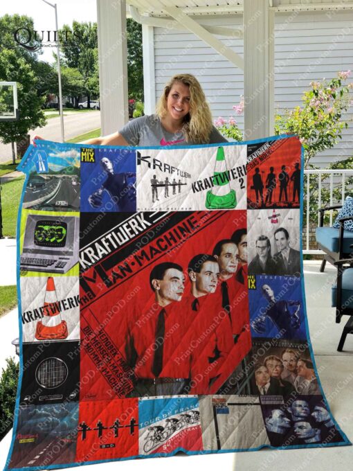 Buy Kraftwerk Albums Quilt Blanket & Quilt Bedding Set For Fans Ver 17