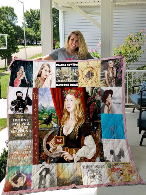 Buy Joanna Newsom Albums Quilt Blanket & Quilt Bedding Set For Fans Ver 17