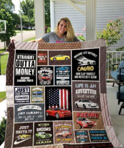 Buy Just One More Camaro I Promise Quilt Blanket & Quilt Bedding Set Great Customized Blanket Gifts For Birthday Christmas Thanksgiving