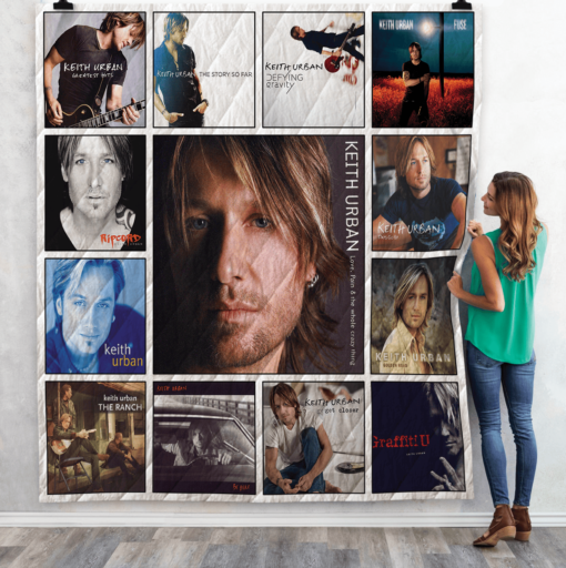 Buy Keith Urban Albums Quilt Blanket & Quilt Bedding Set 02