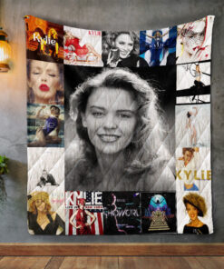 Buy Kylie Minogue Style Two Album Covers Quilt Blanket & Quilt Bedding Set