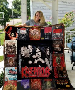 Buy Kreator Albums Cover Poster Quilt Blanket & Quilt Bedding Set