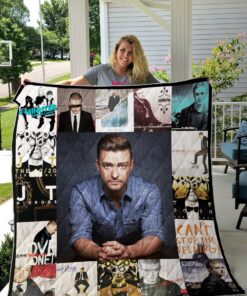 Buy Justin Timberlake Quilt Blanket & Quilt Bedding Set 01